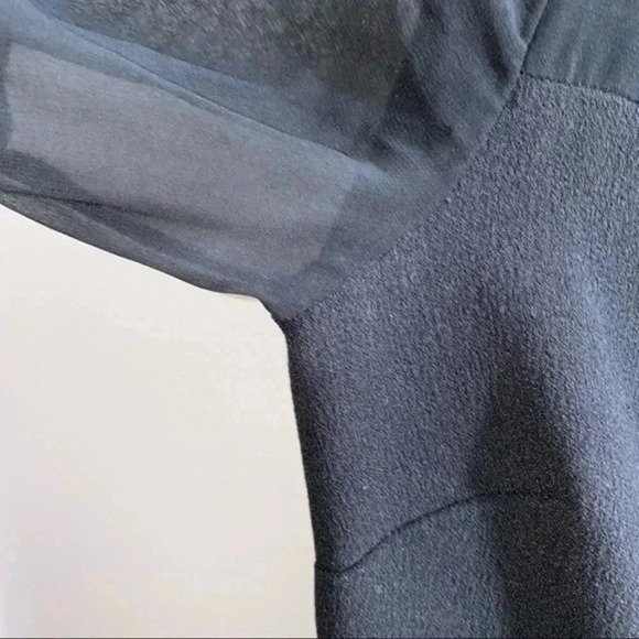 F&F black mesh top dress short 6 - Picture 3 of 6